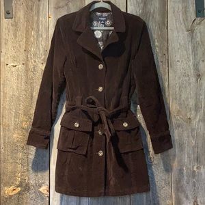 Brown Peacoat